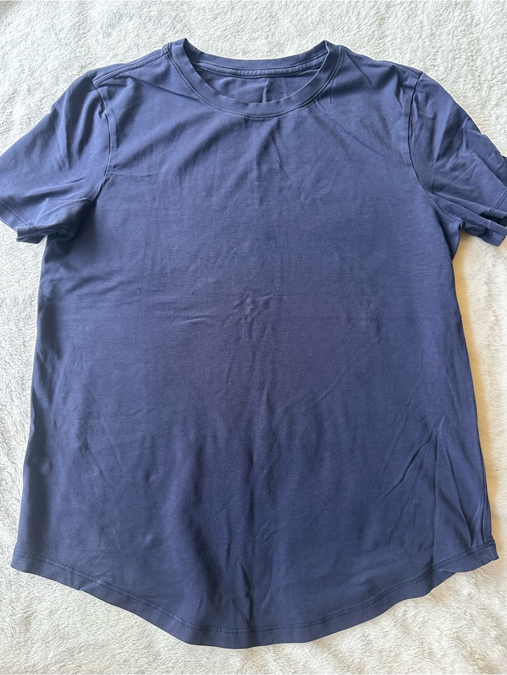 Lululemon Love Crew Navy Short Sleeve Tee